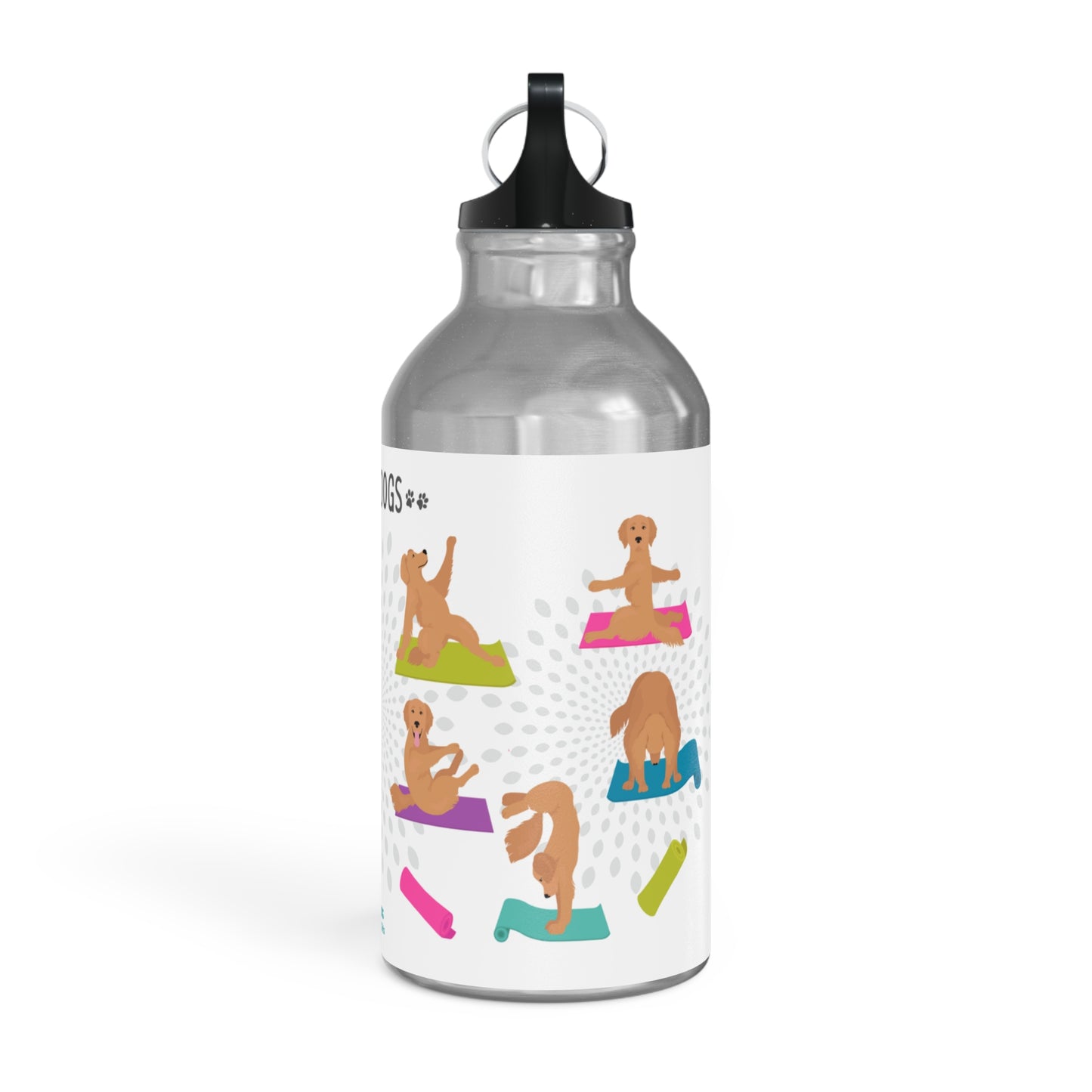 Yoga Dogs Sport Bottle - Golden Retriever