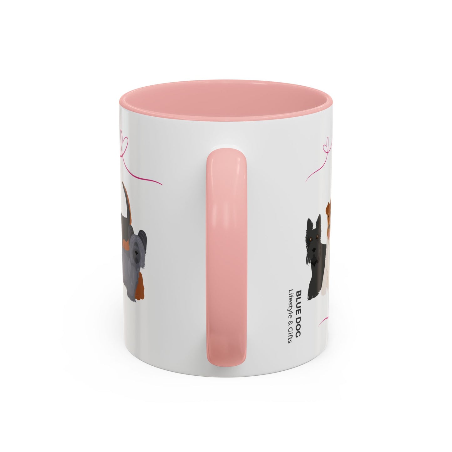 World's Best Terrier Mum Coffee Mug - Cute Dog Lover Gift