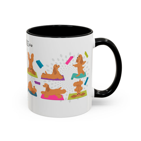 Yoga Dogs Coffee Mug - Meet the Cocker Spaniel