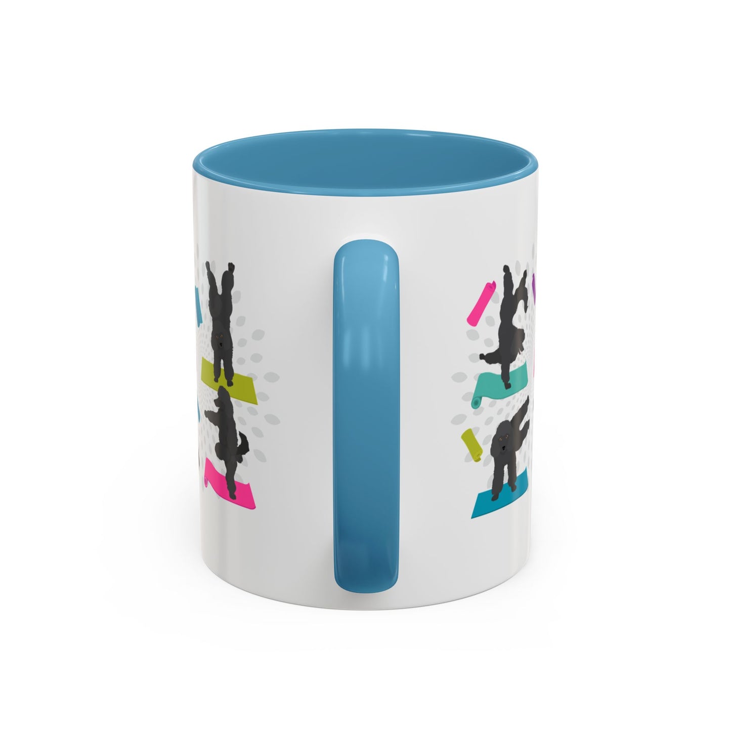 Yoga Dogs Coffee Mug - Meet the Poodle