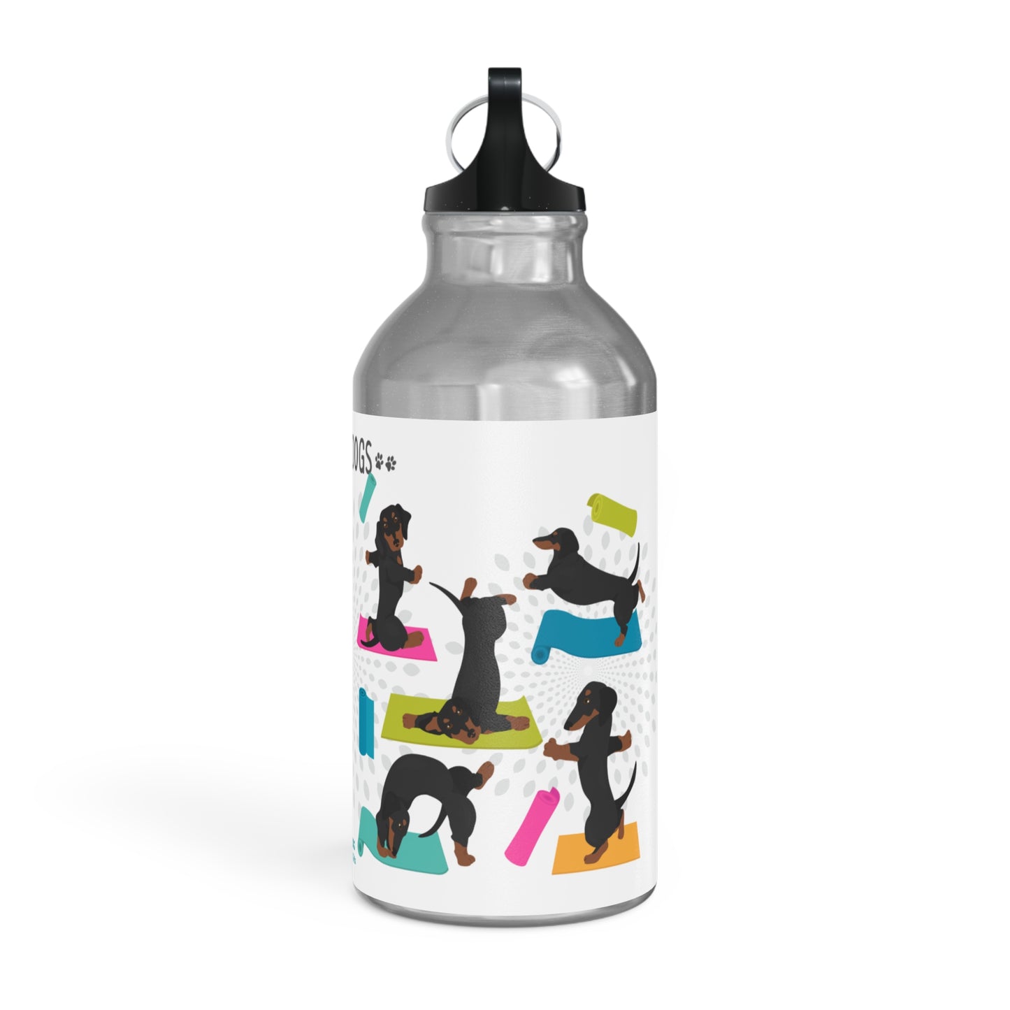 Yoga Dogs Sport Bottle - Daschund