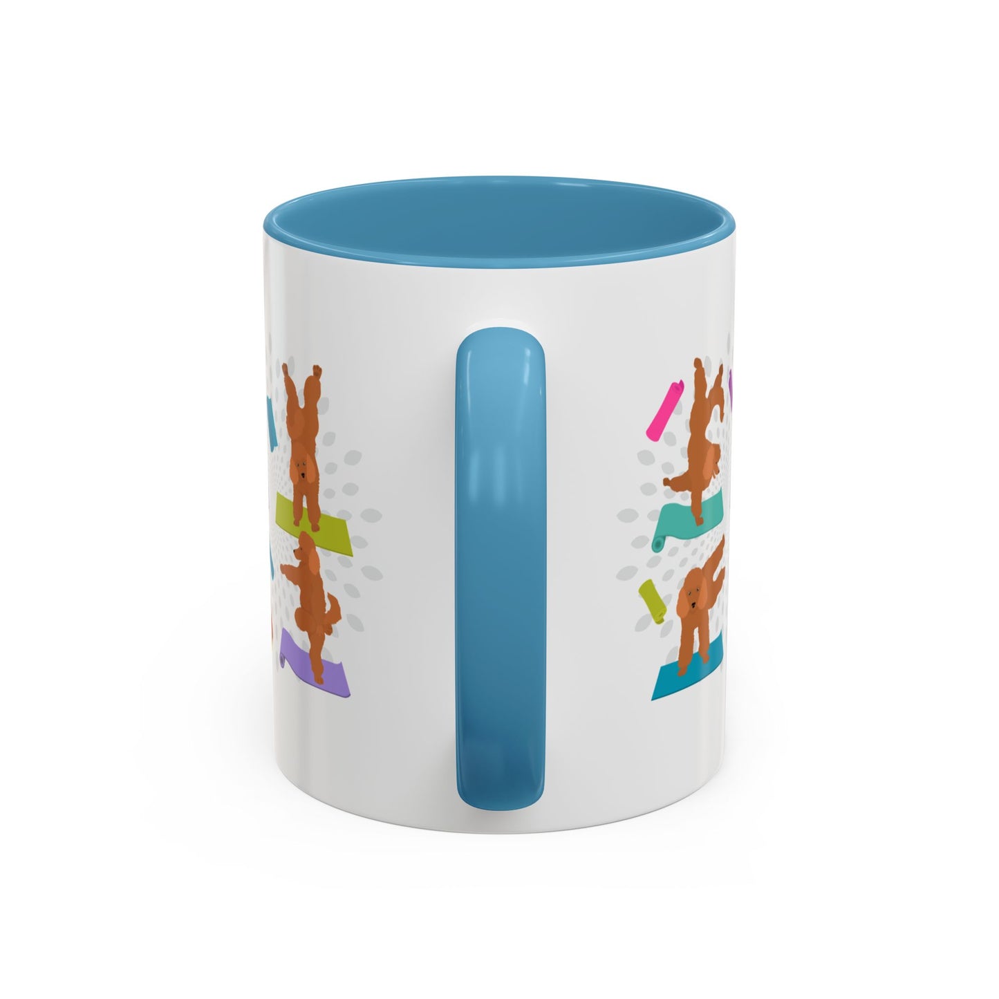 Yoga Dogs Coffee Mug - Meet the Poodle