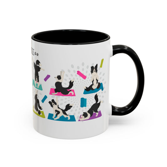 Yoga Dogs Coffee Mug - Meet the Border Collie