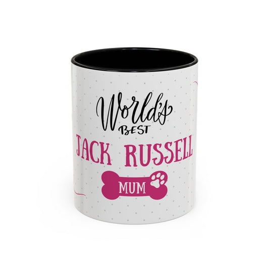 World's Best Jack Russell Mum Coffee Mug - Cute Dog Lover Gift