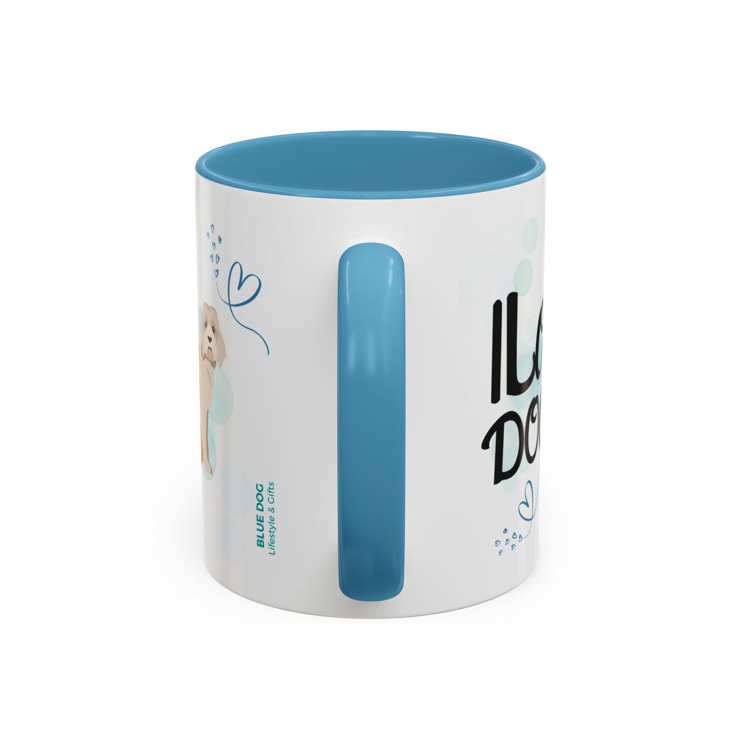 "I Love My Dog” Mug - Doodles