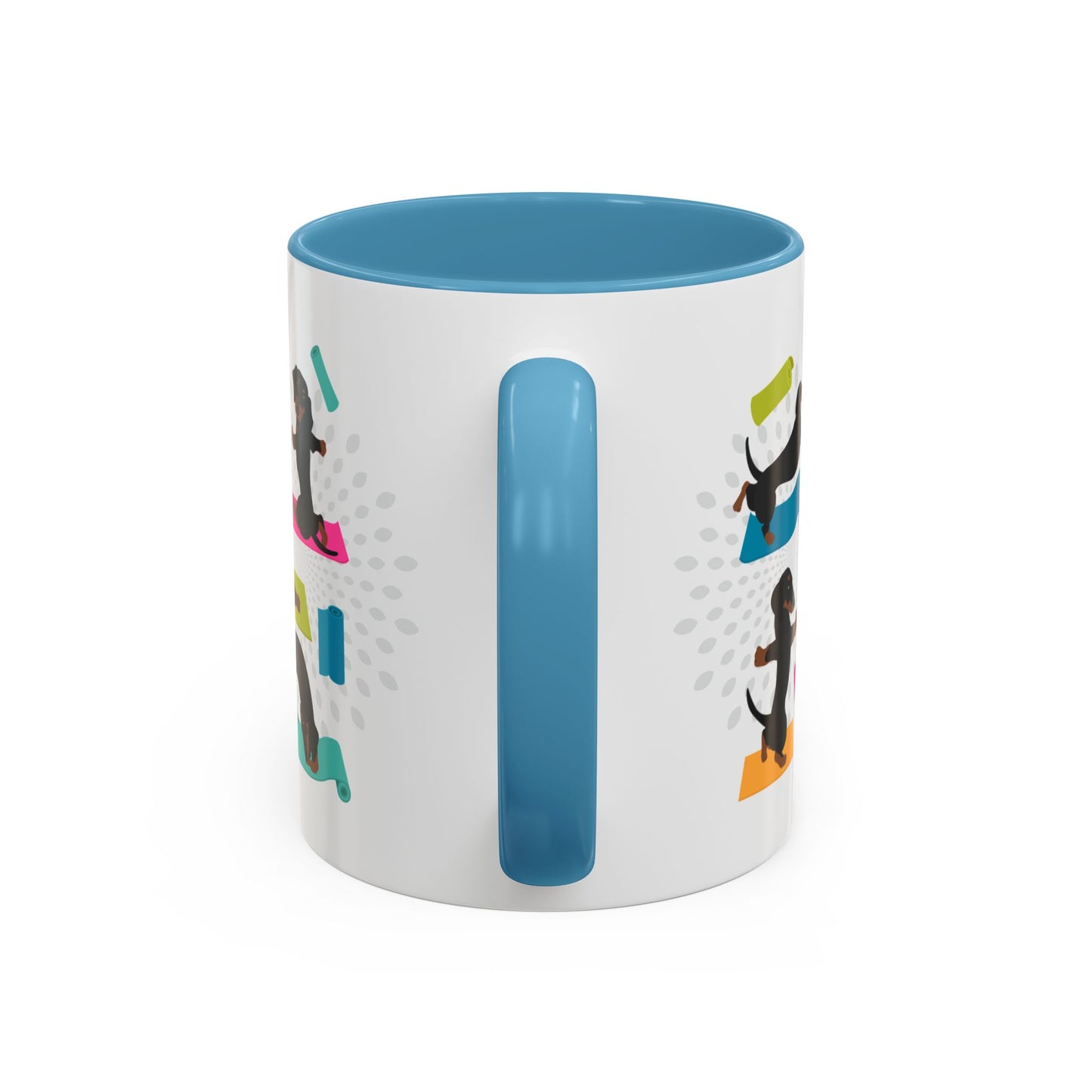 Yoga Dogs Coffee Mug - Meet the Daschund