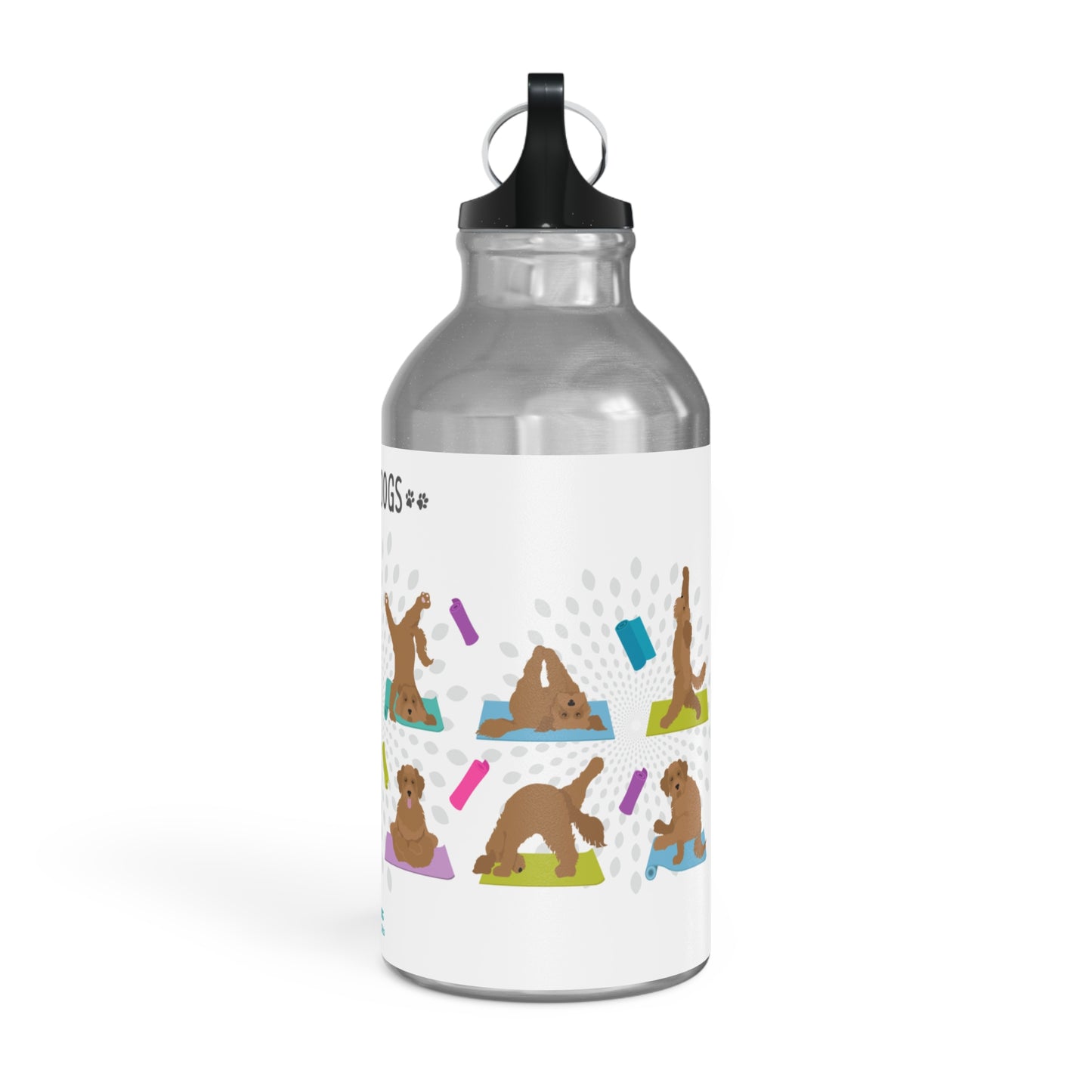 Yoga Dogs Sport Bottle - Labradoodle