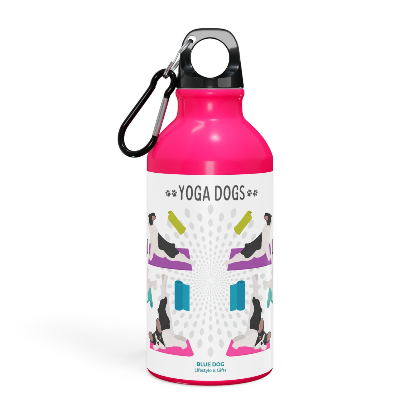 Yoga Dogs Sport Bottle - French Bulldog