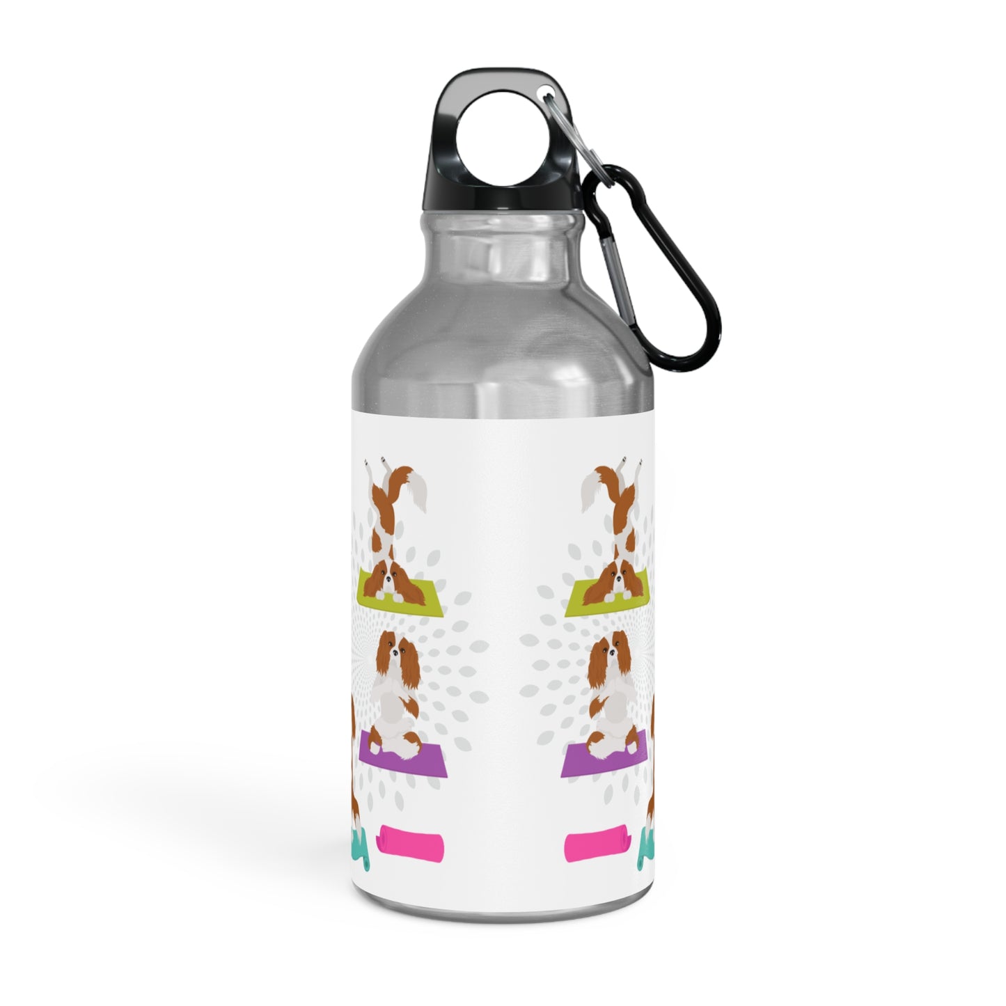 Yoga Dogs Sport Bottle - Cavalier King Charles