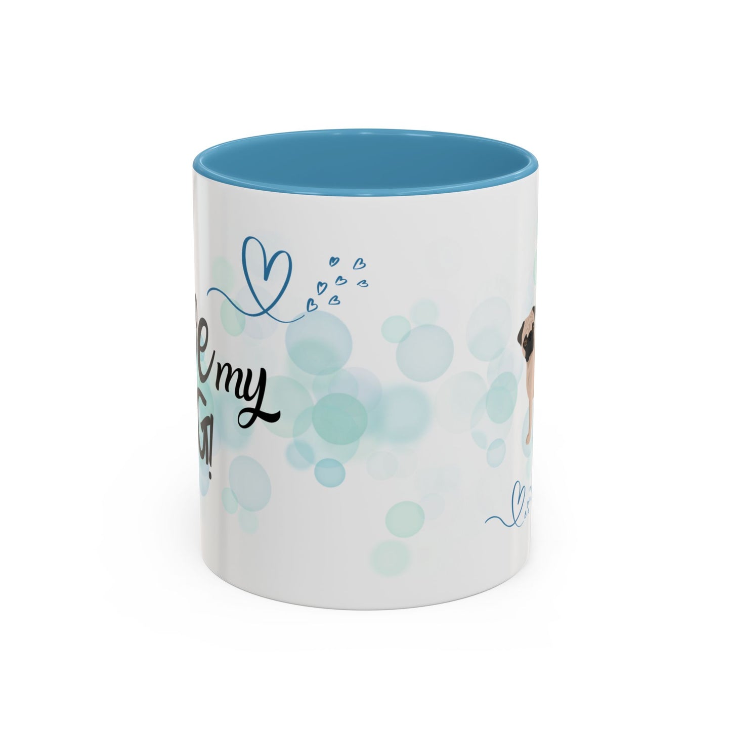 “I Love My Dog” Mug - Pug