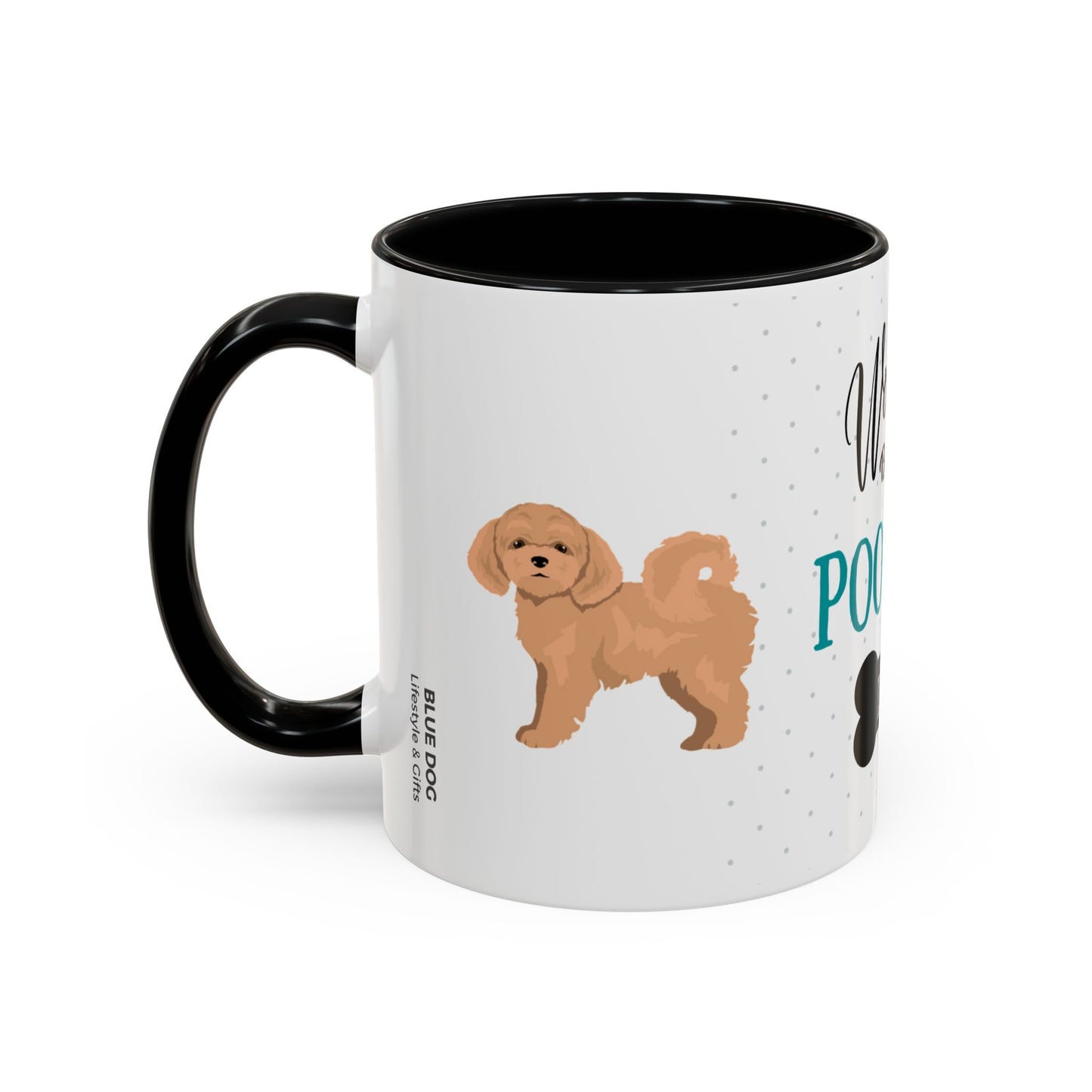 World's Best Poochon Mum Coffee Mug - Cute Dog Lover Gift