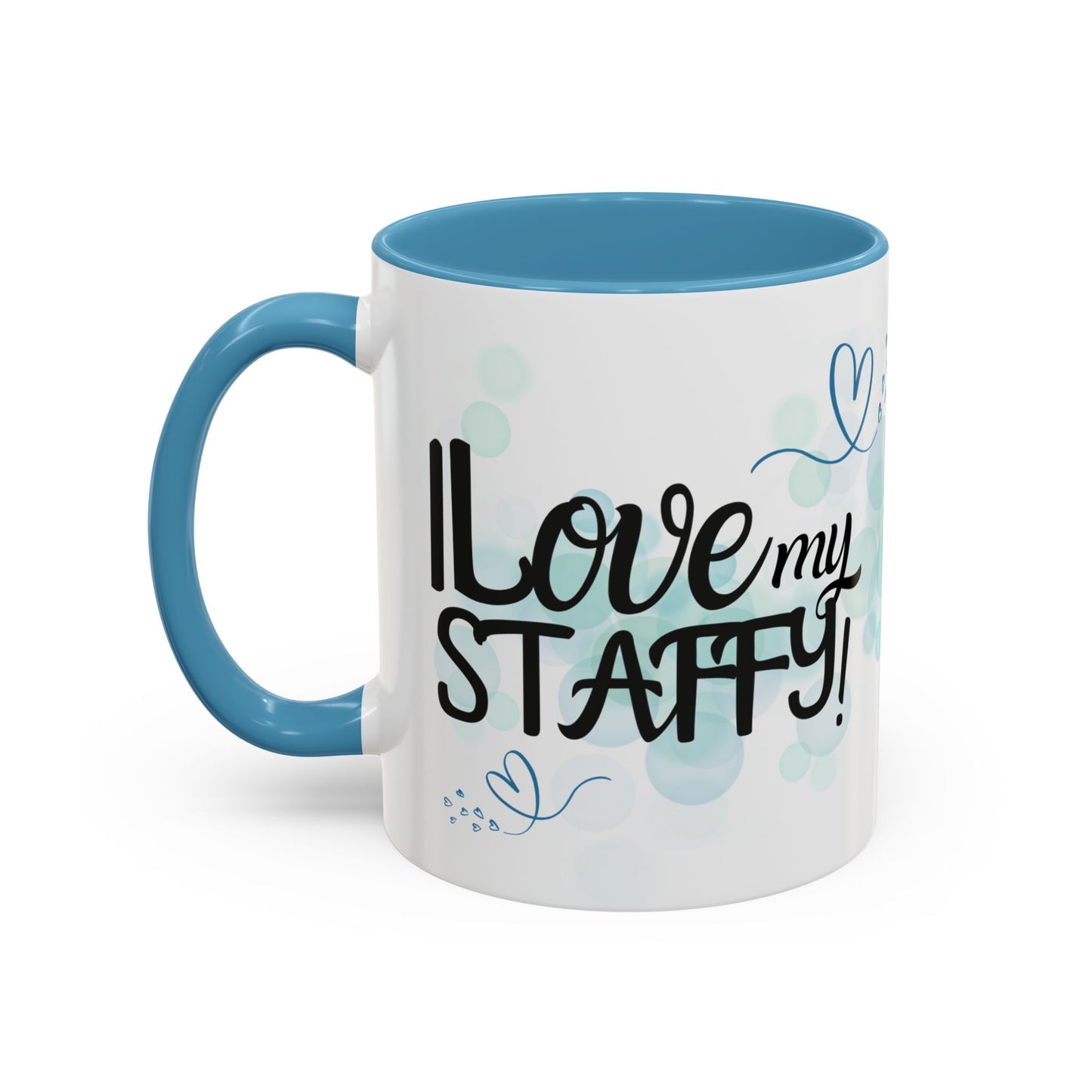 “I Love My Dog” Mug - Staffordshire Bull Terrier
