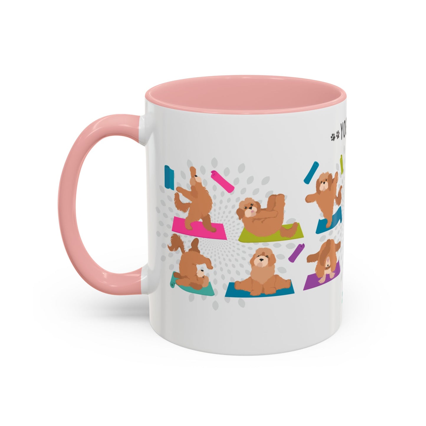 Yoga Dogs Coffee Mug - Meet the Cockapoo
