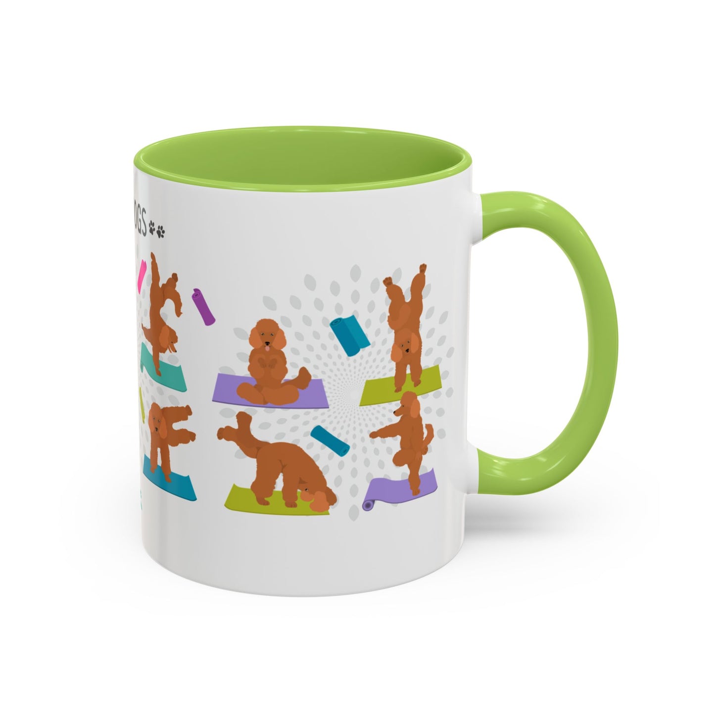 Yoga Dogs Coffee Mug - Meet the Poodle