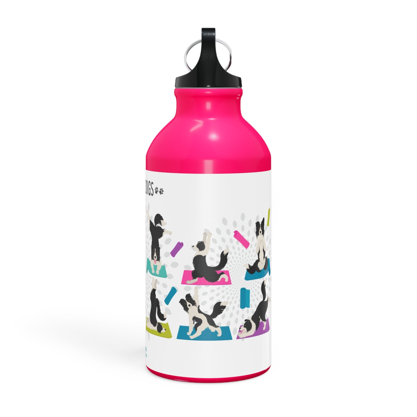 Yoga Dogs Sport Bottle - Border Collie