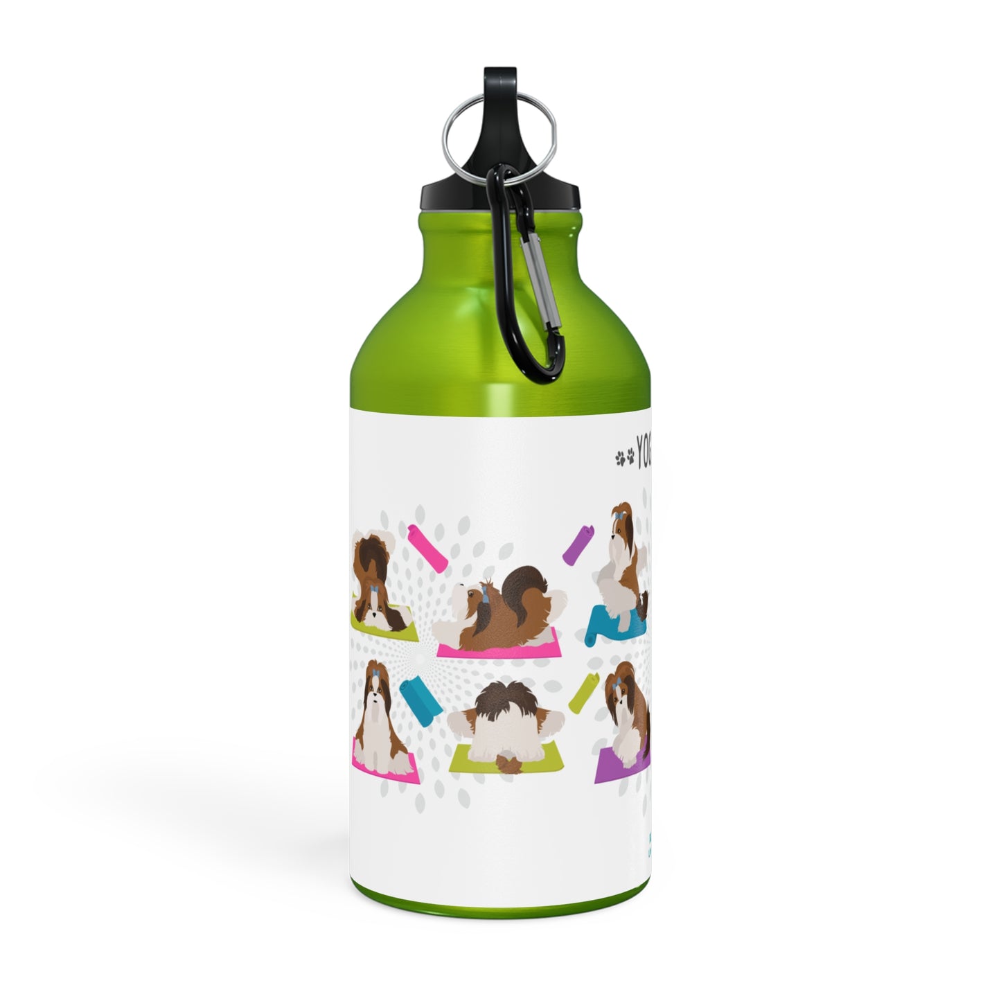 Yoga Dogs Sport Bottle - Shih Tzu