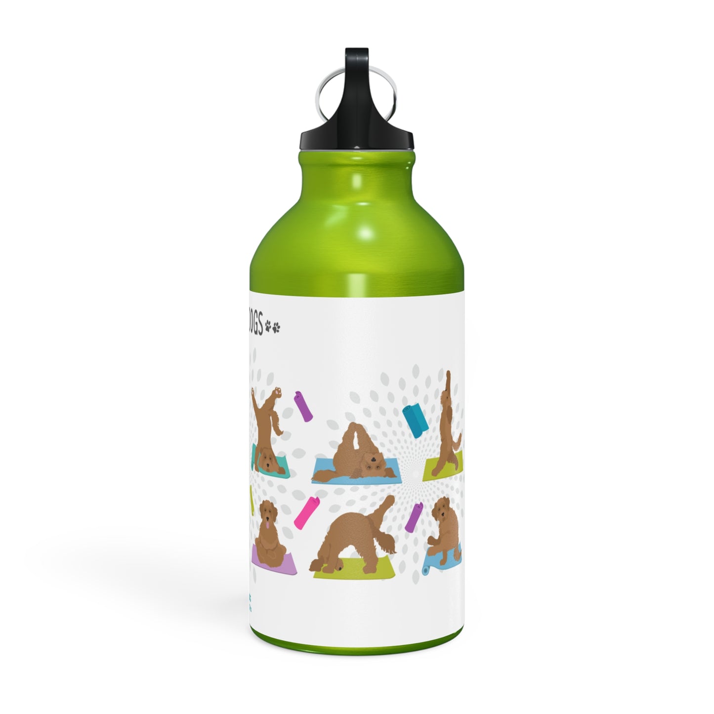 Yoga Dogs Sport Bottle - Labradoodle