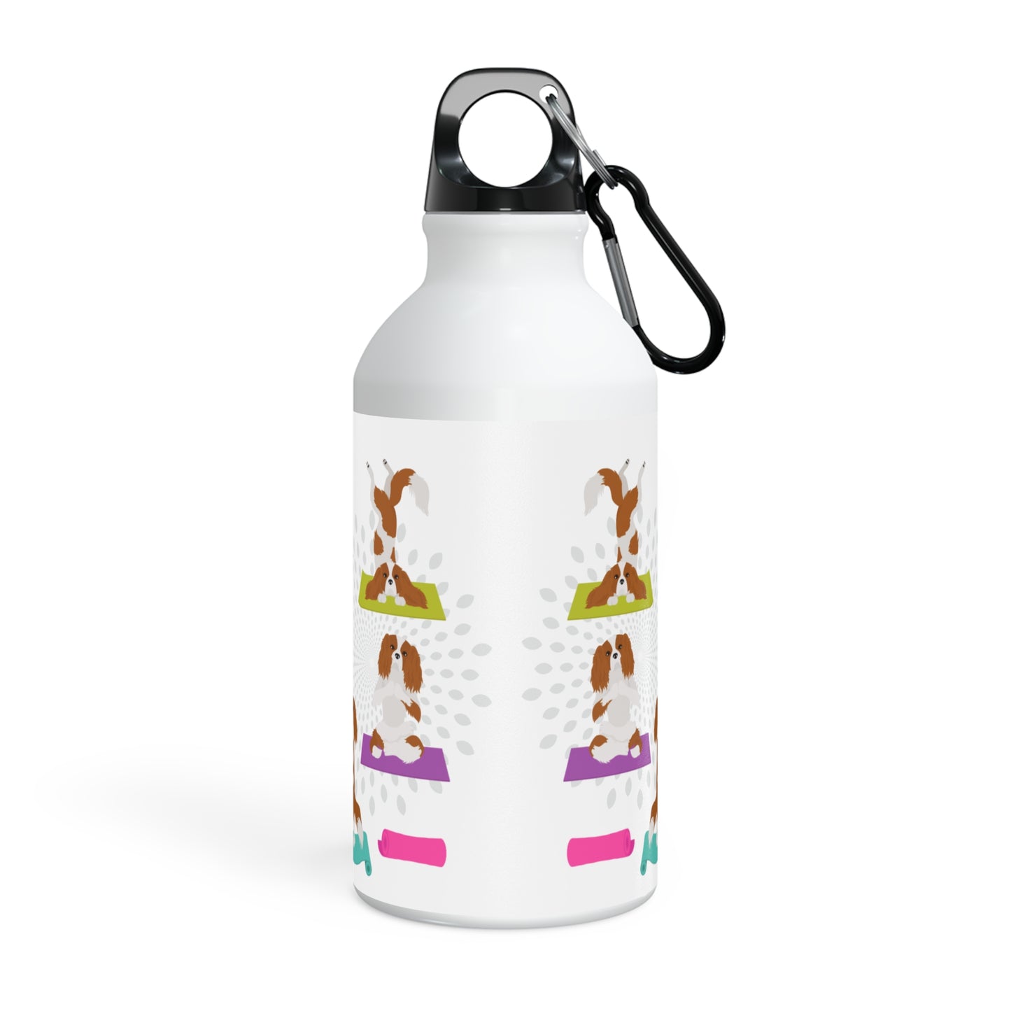 Yoga Dogs Sport Bottle - Cavalier King Charles