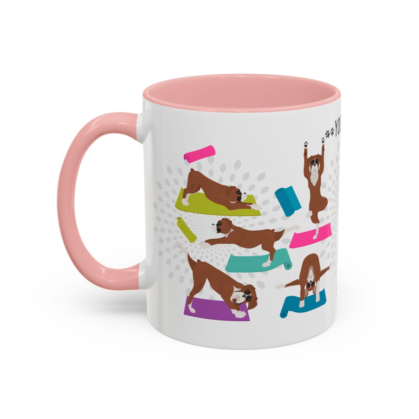 Yoga Dogs Coffee Mug - Meet the Boxer