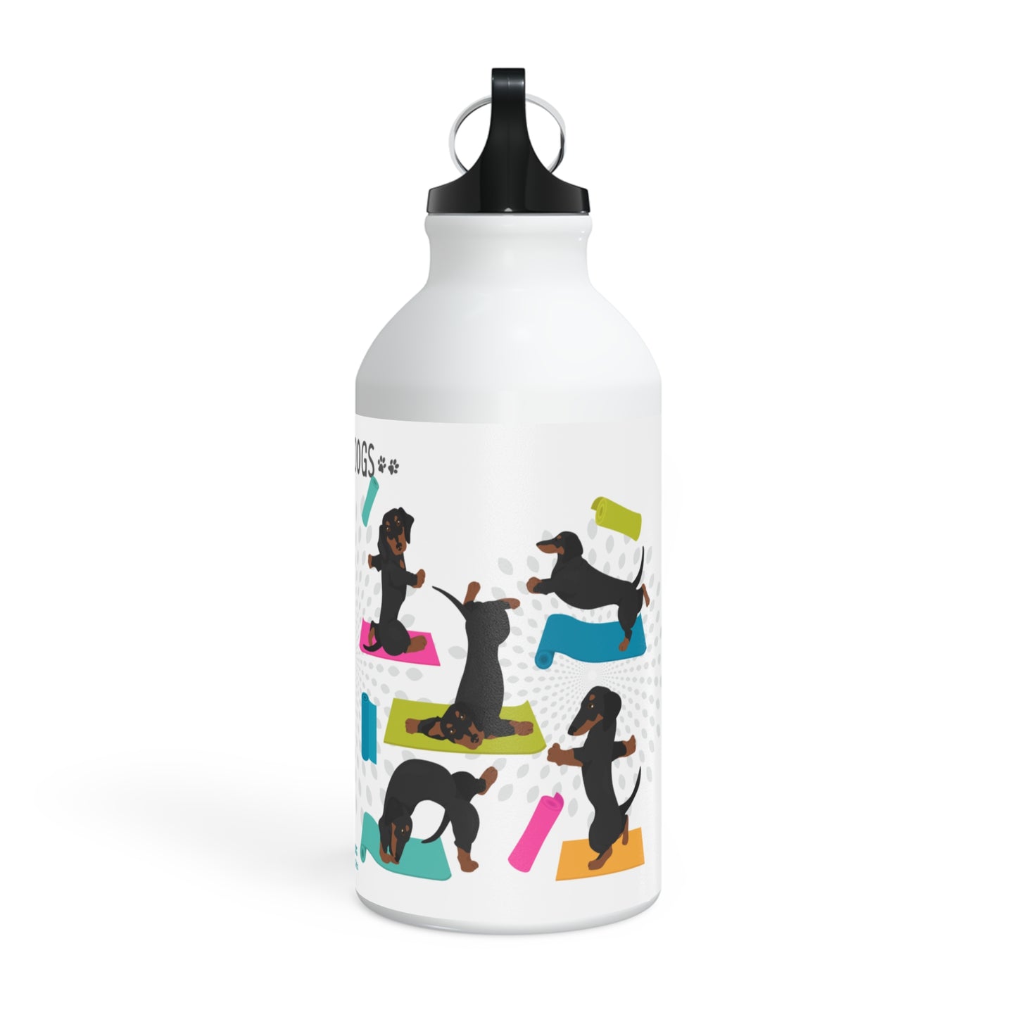Yoga Dogs Sport Bottle - Daschund