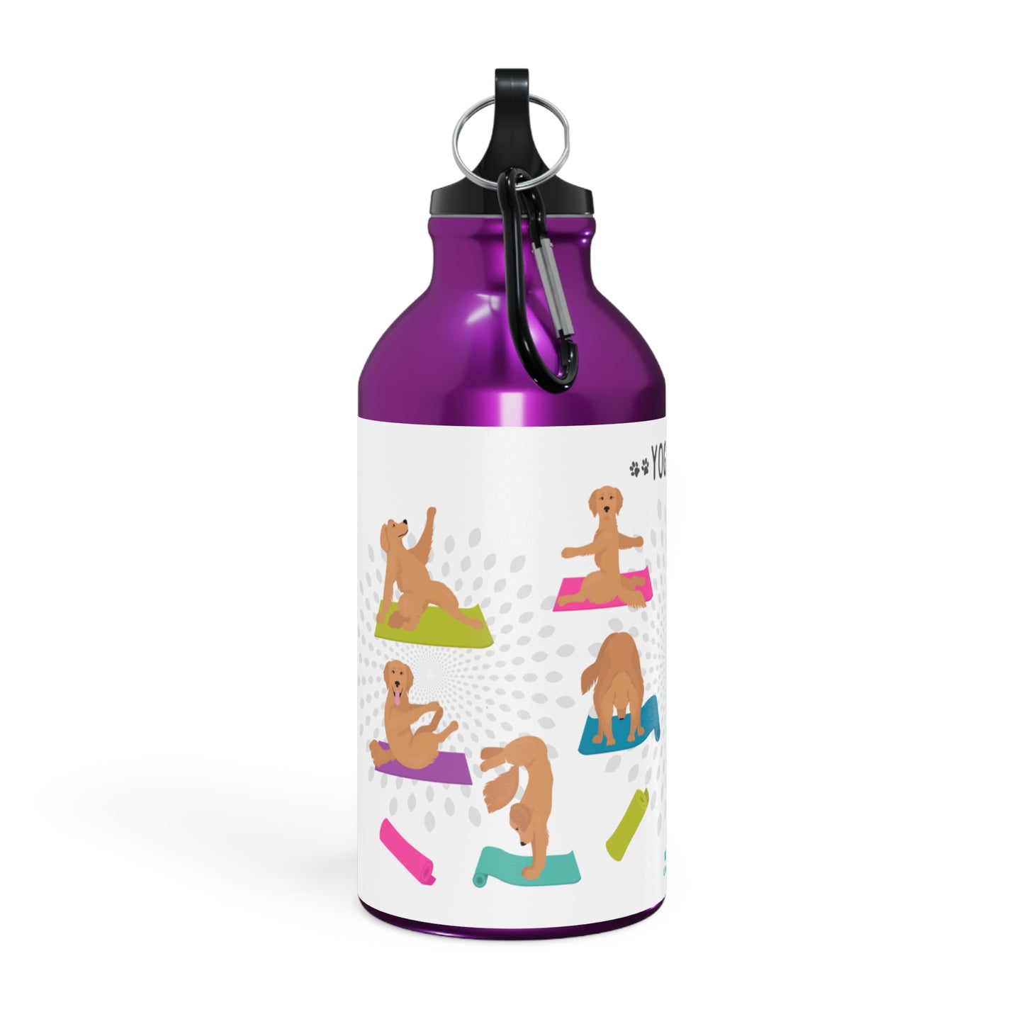 Yoga Dogs Sport Bottle - Golden Retriever