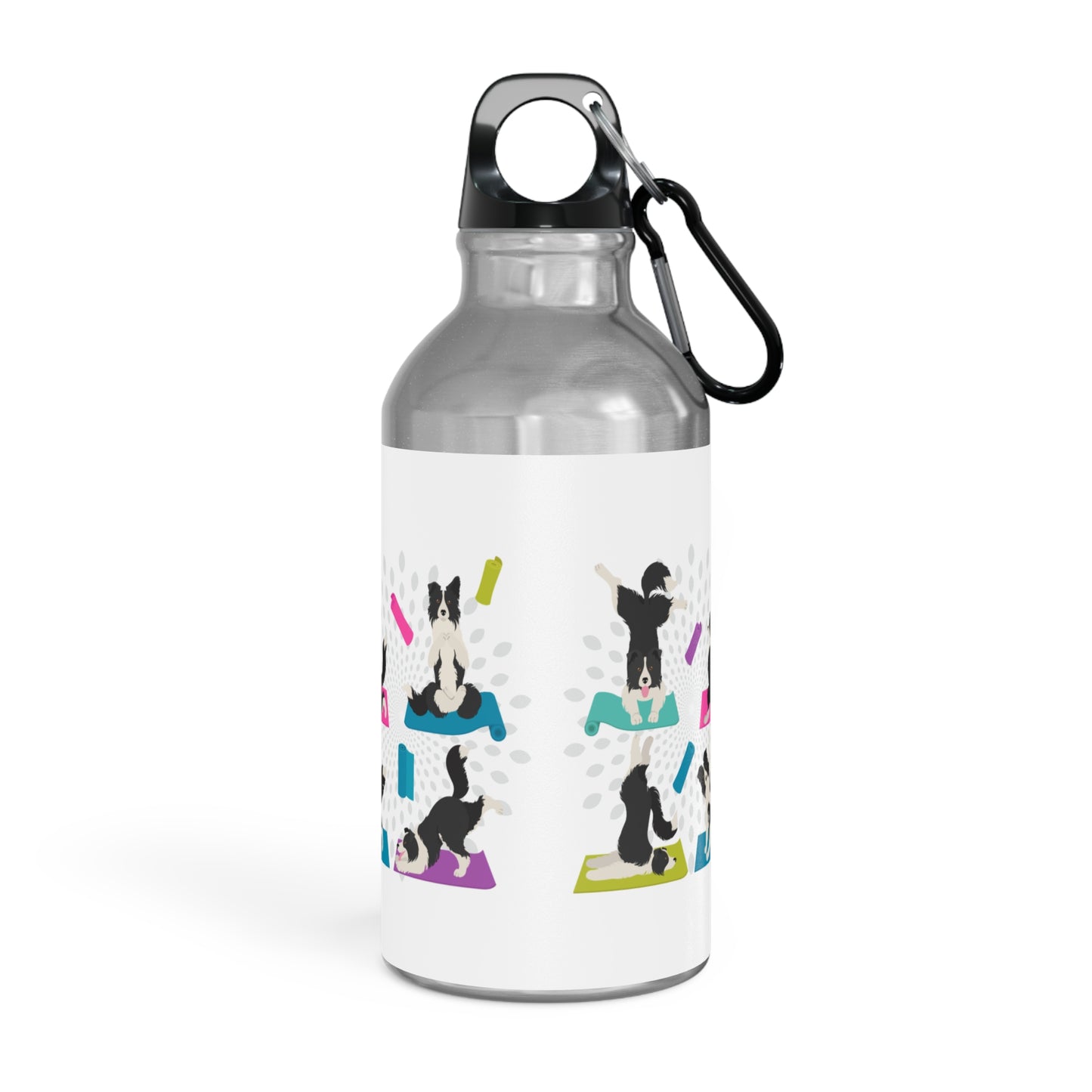 Yoga Dogs Sport Bottle - Border Collie