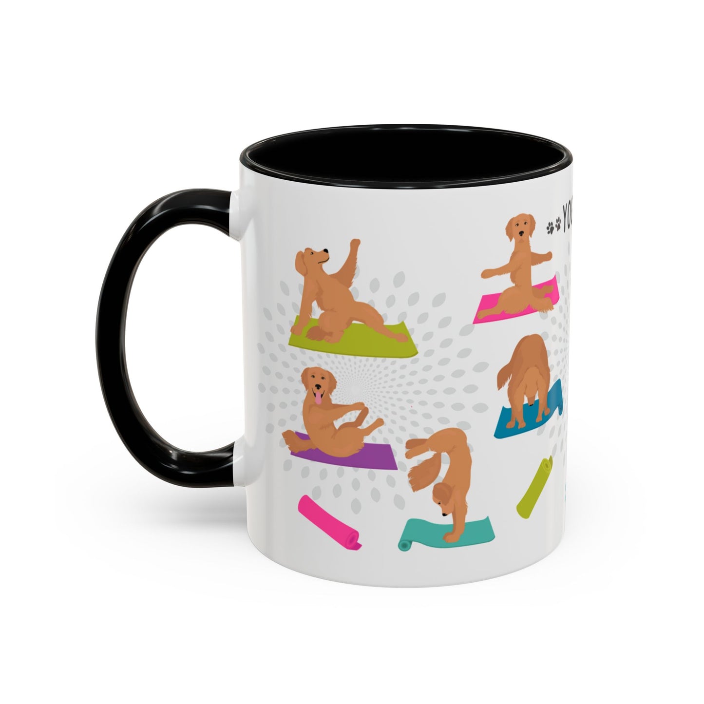 Yoga Dogs Coffee Mug - Meet the Golden Retriever