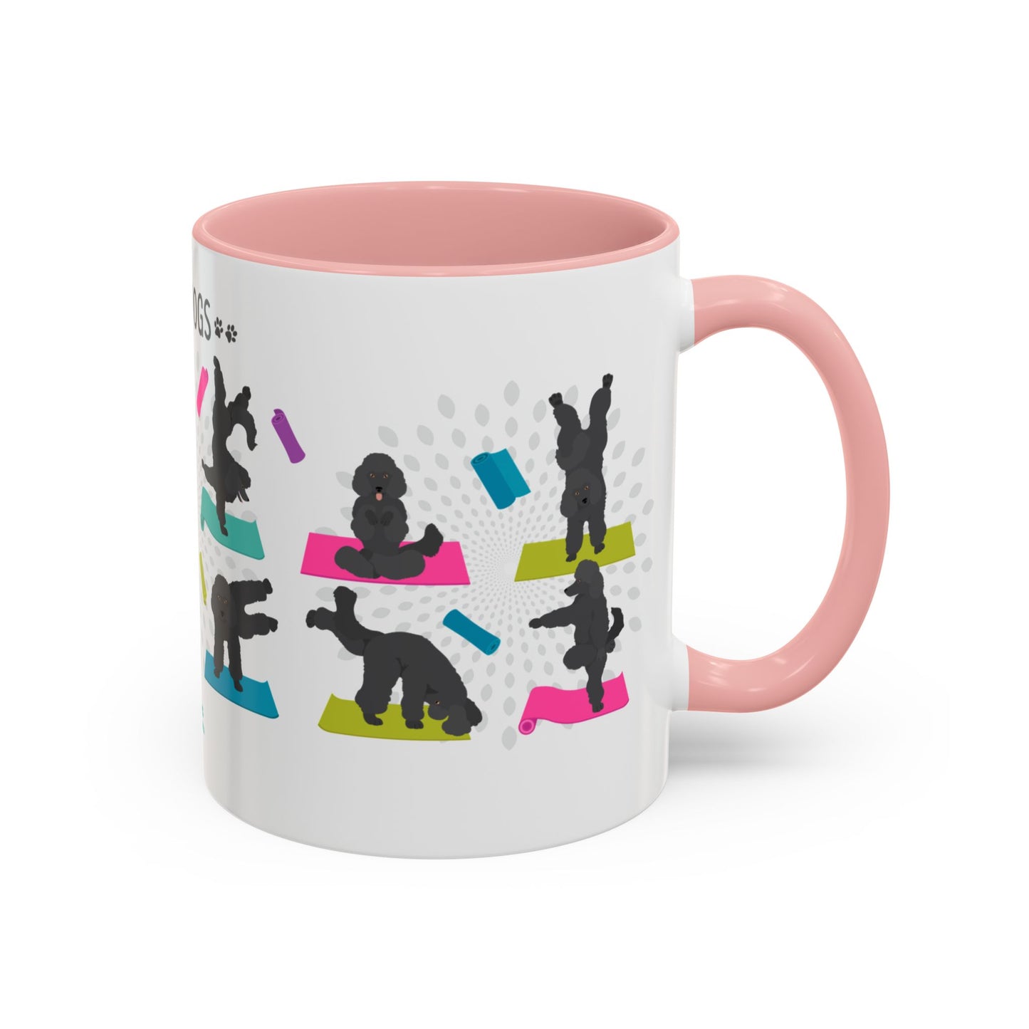 Yoga Dogs Coffee Mug - Meet the Poodle
