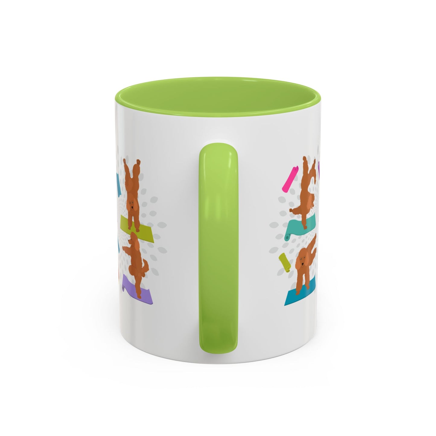 Yoga Dogs Coffee Mug - Meet the Poodle