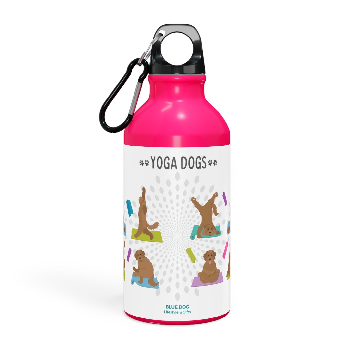 Yoga Dogs Sport Bottle - Labradoodle