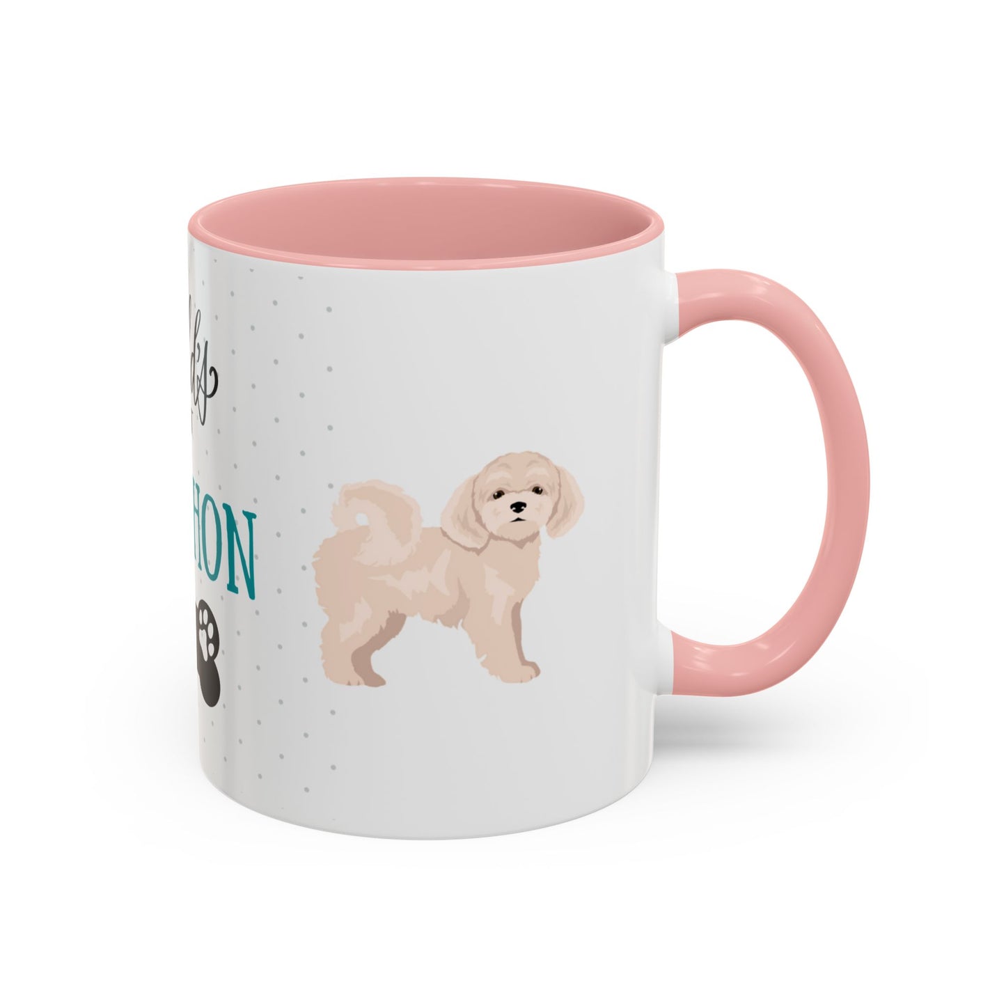 World's Best Poochon Mum Coffee Mug - Cute Dog Lover Gift