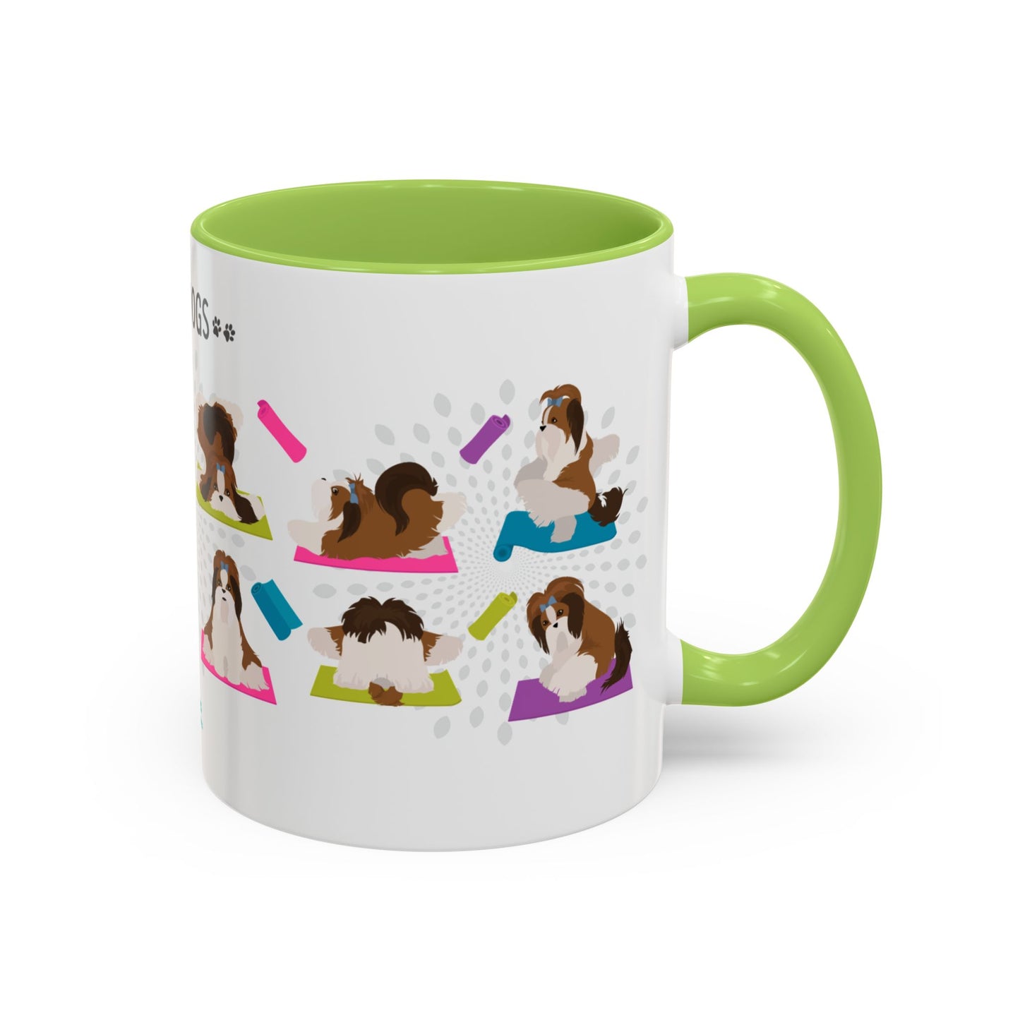 Yoga Dogs Coffee Mug - Meet the Shih-Tzu