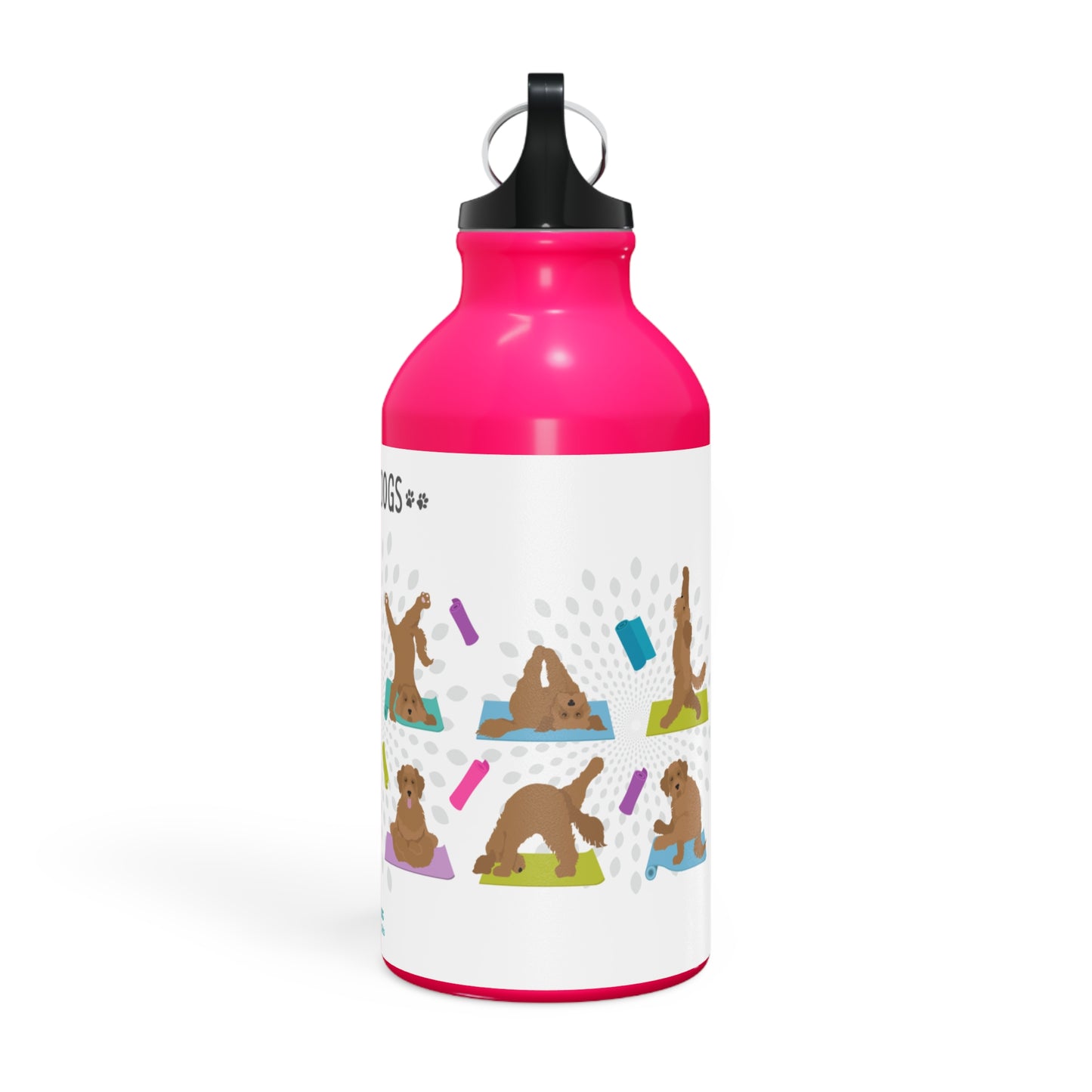 Yoga Dogs Sport Bottle - Labradoodle