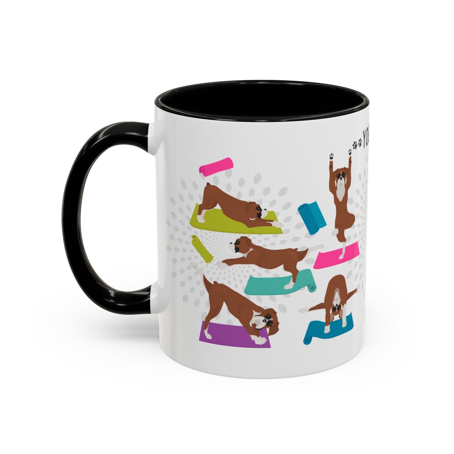 Yoga Dogs Coffee Mug - Meet the Boxer