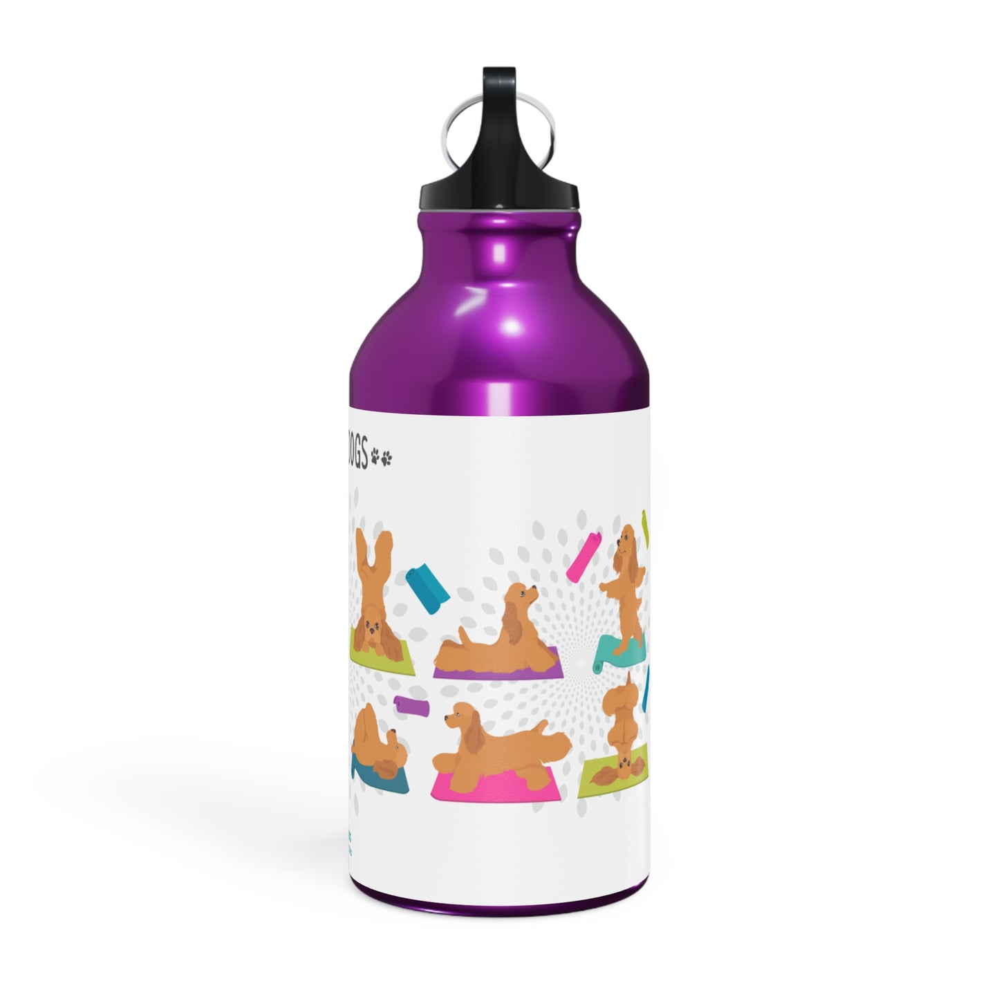 Yoga Dogs Sport Bottle - Cocker Spaniel