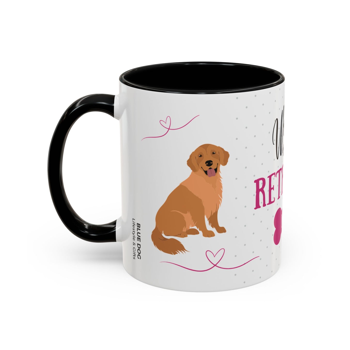 World's Best Retriever Mum Coffee Mug - Cute Dog Lover Gift