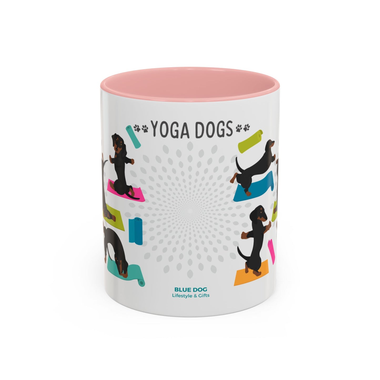 Yoga Dogs Coffee Mug - Meet the Daschund