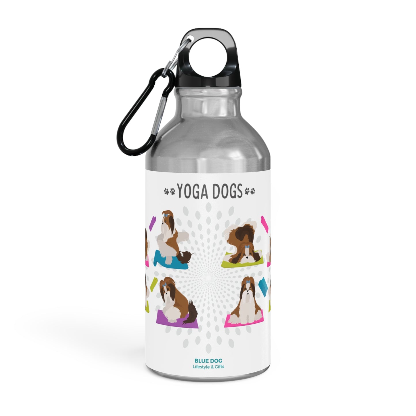 Yoga Dogs Sport Bottle - Shih Tzu