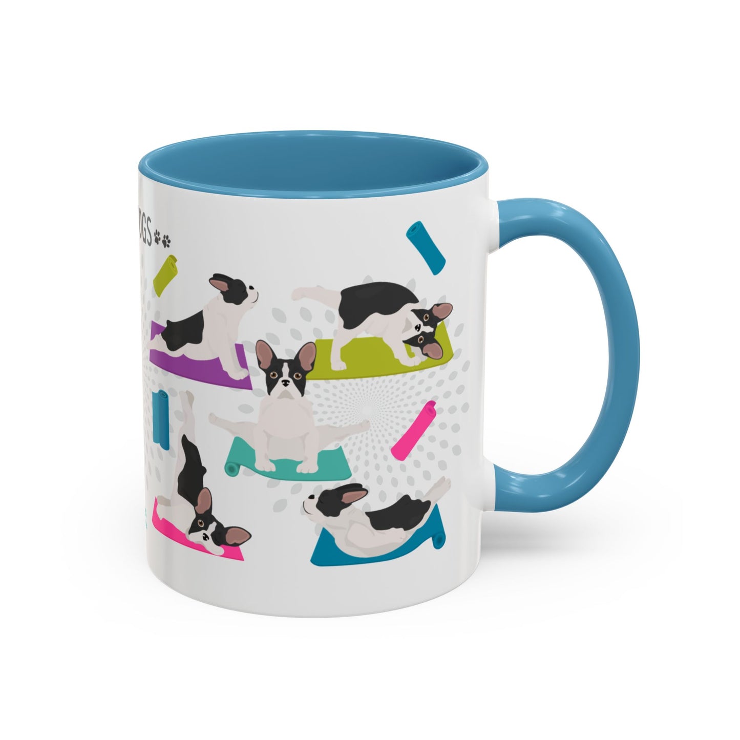 Yoga Dogs Coffee Mug - Meet the Frenchie