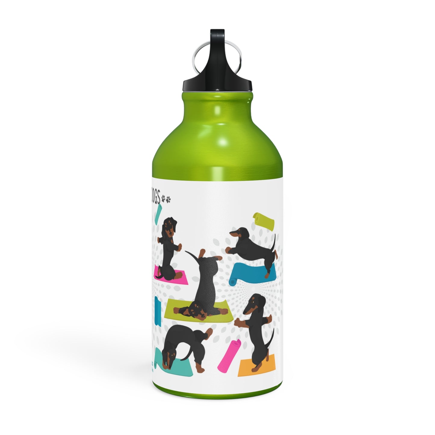 Yoga Dogs Sport Bottle - Daschund