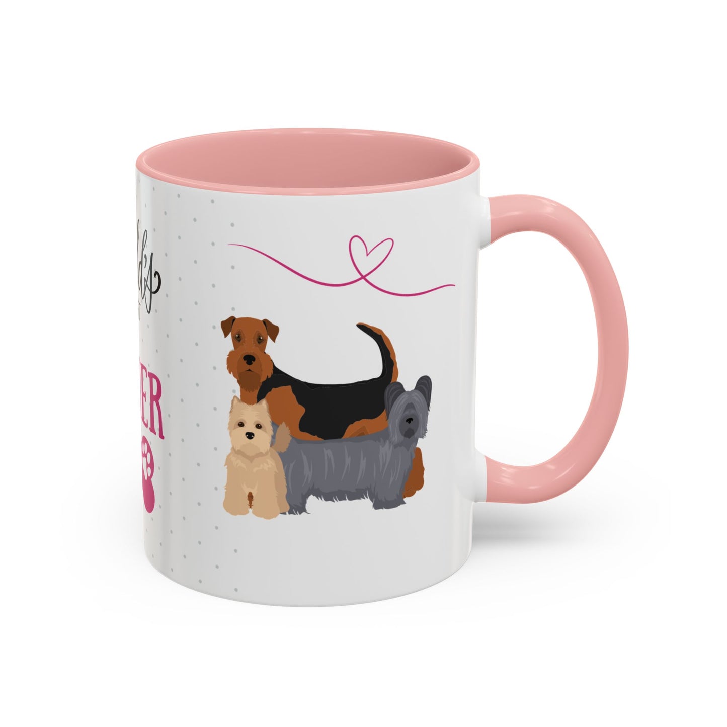 World's Best Terrier Mum Coffee Mug - Cute Dog Lover Gift