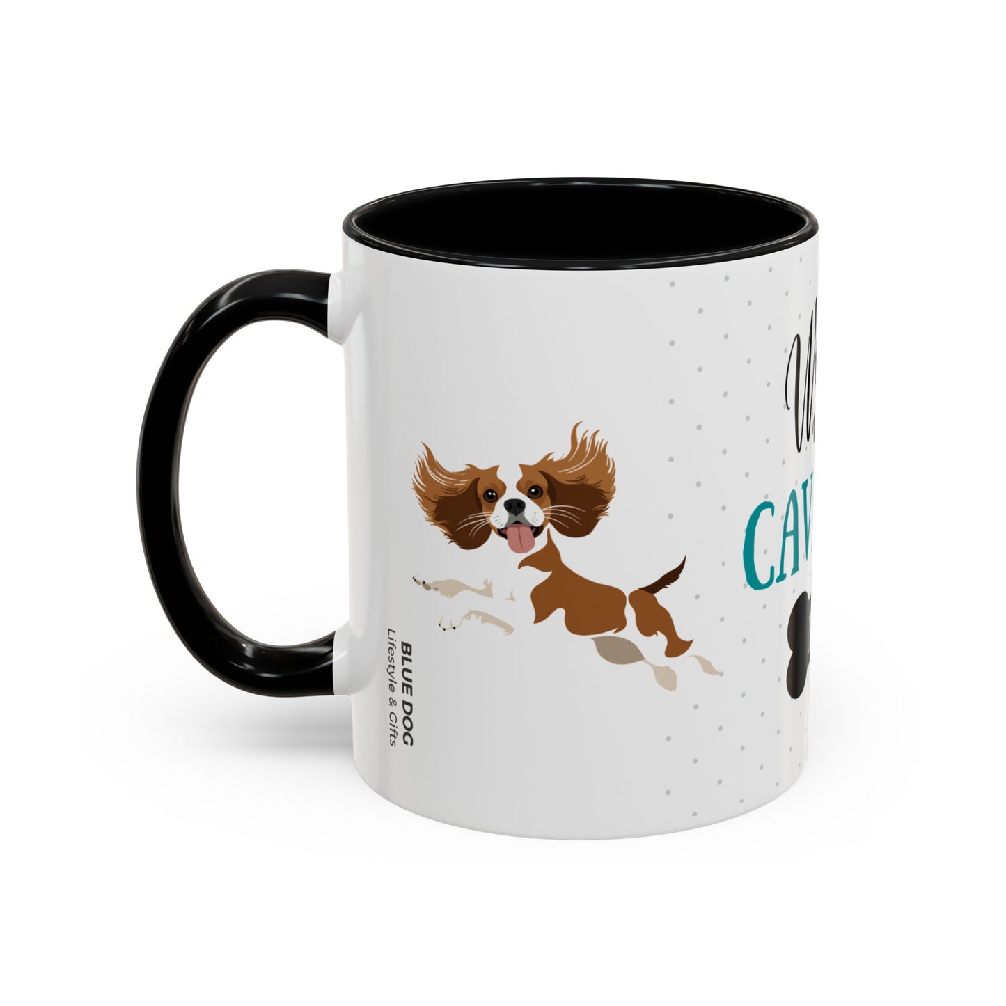 World's Best Cavalier Dad Coffee Mug - Cute Dog Lover Gift