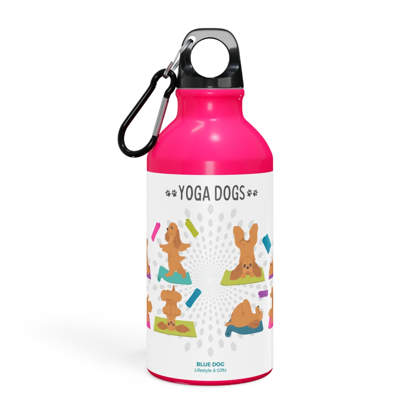 Yoga Dogs Sport Bottle - Cocker Spaniel