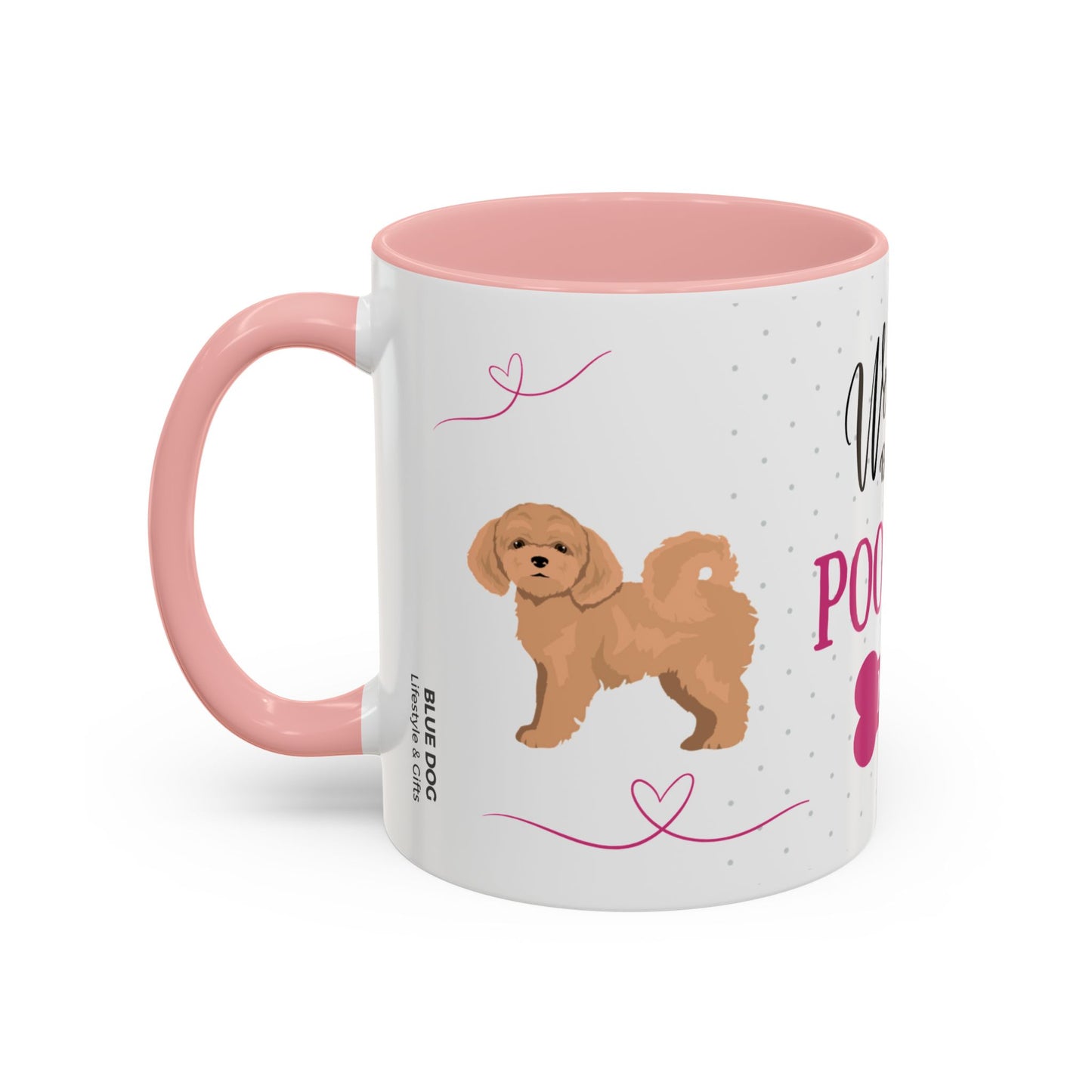 World's Best Poochon Mum Coffee Mug - Cute Dog Lover Gift