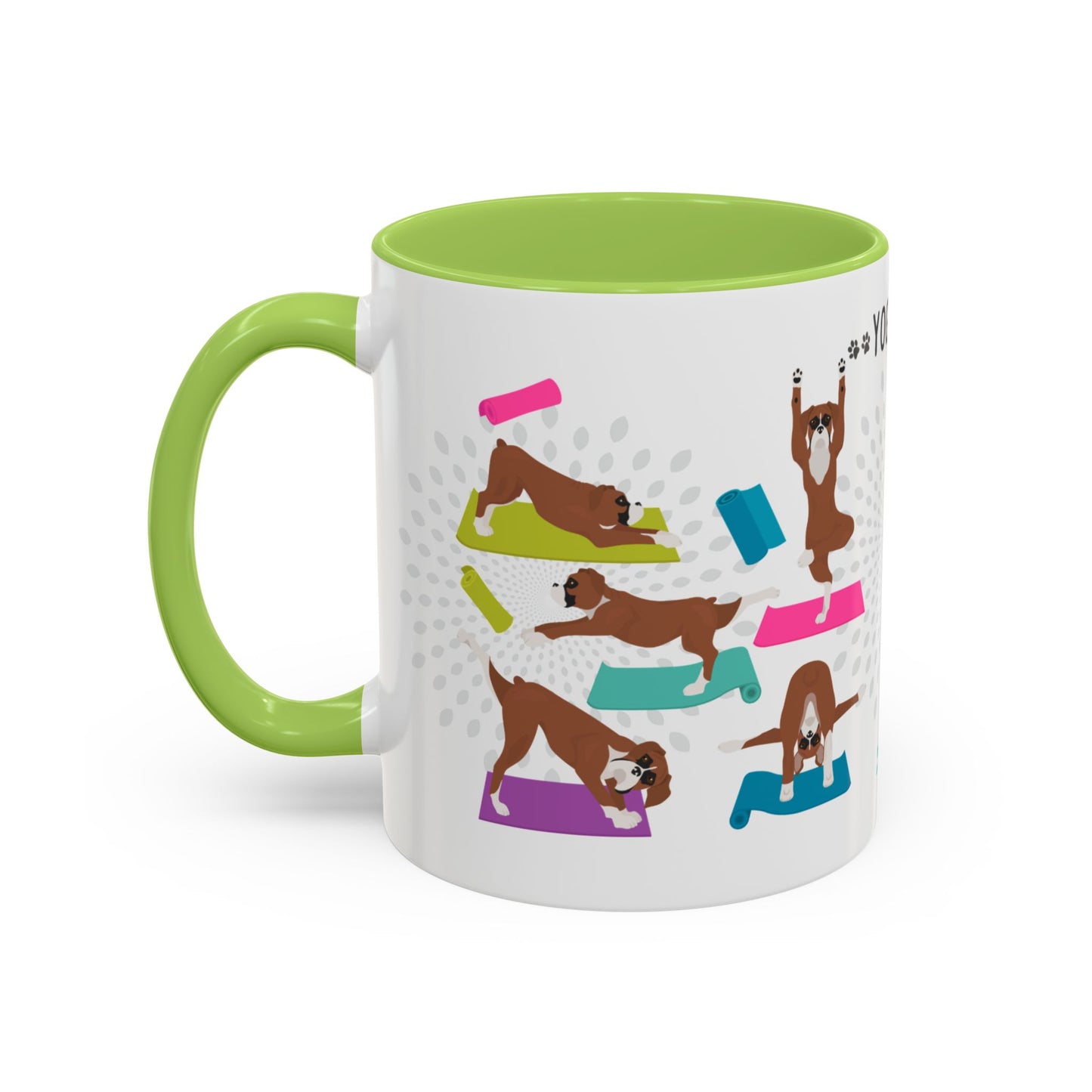 Yoga Dogs Coffee Mug - Meet the Boxer