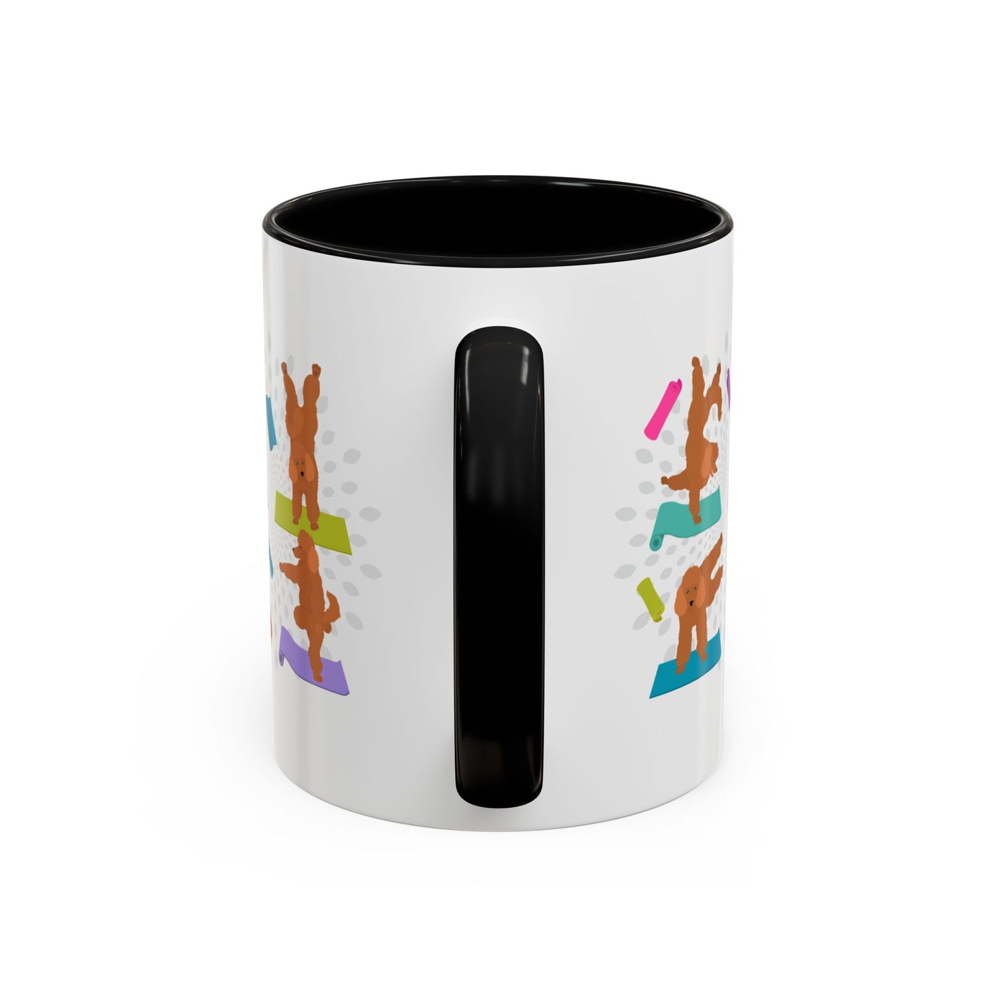 Yoga Dogs Coffee Mug - Meet the Poodle