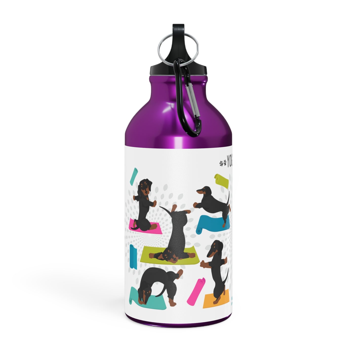 Yoga Dogs Sport Bottle - Daschund