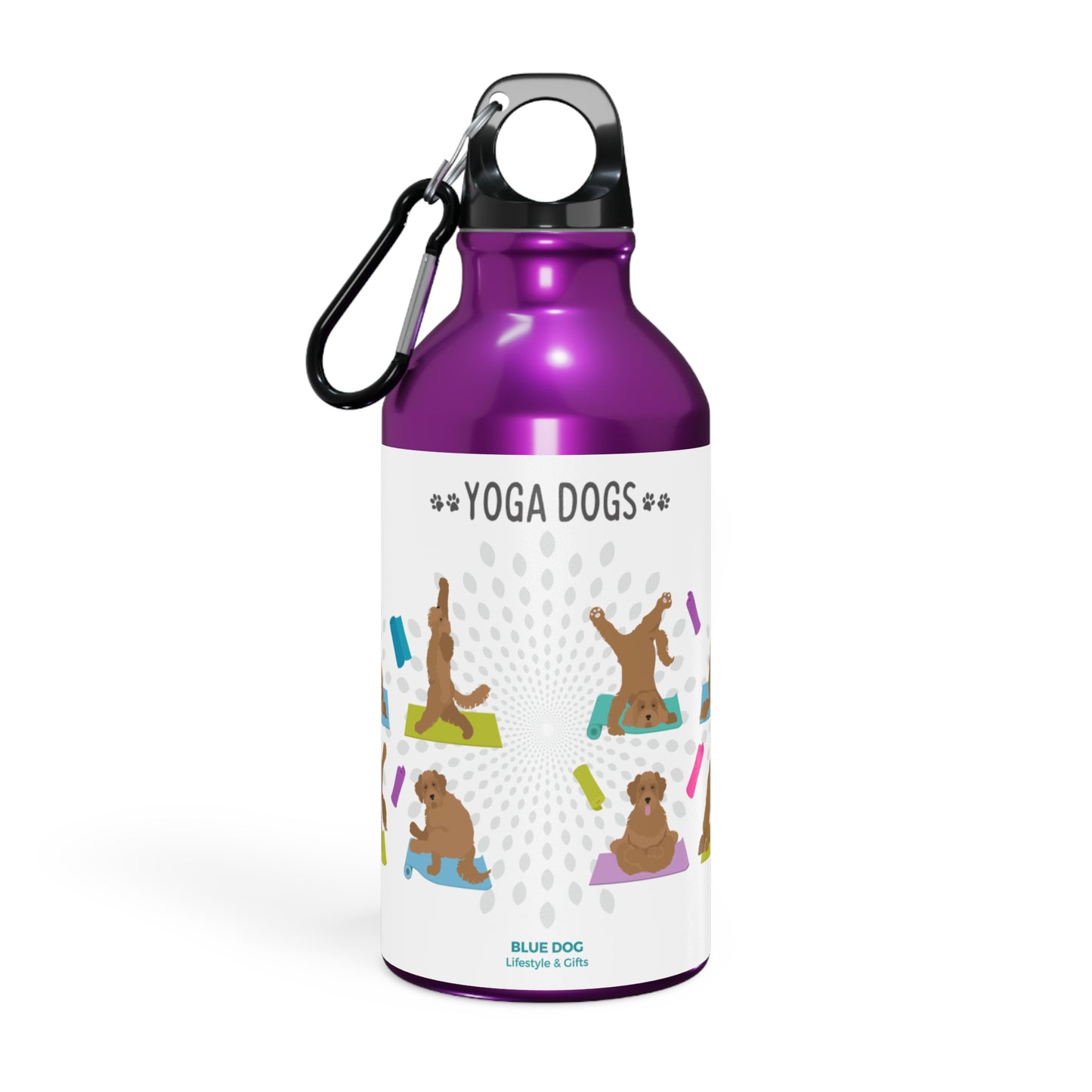 Yoga Dogs Sport Bottle - Labradoodle