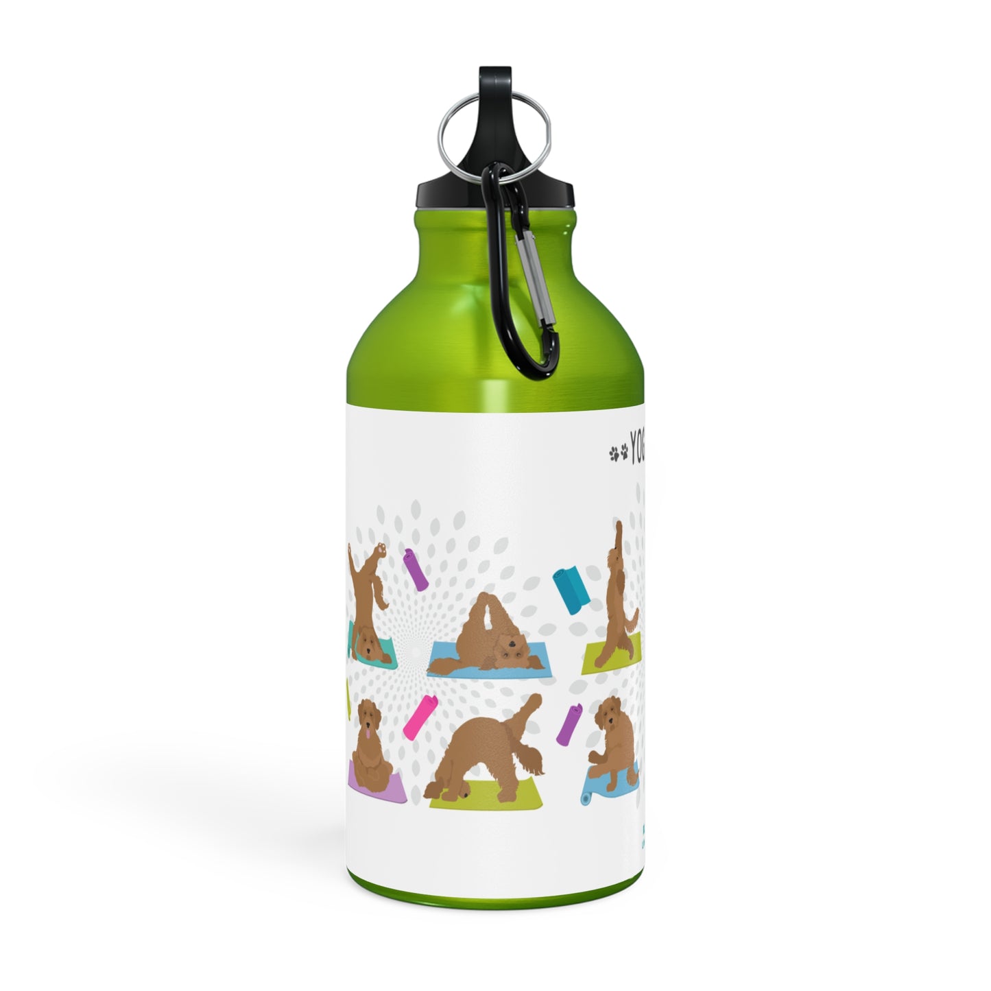 Yoga Dogs Sport Bottle - Labradoodle