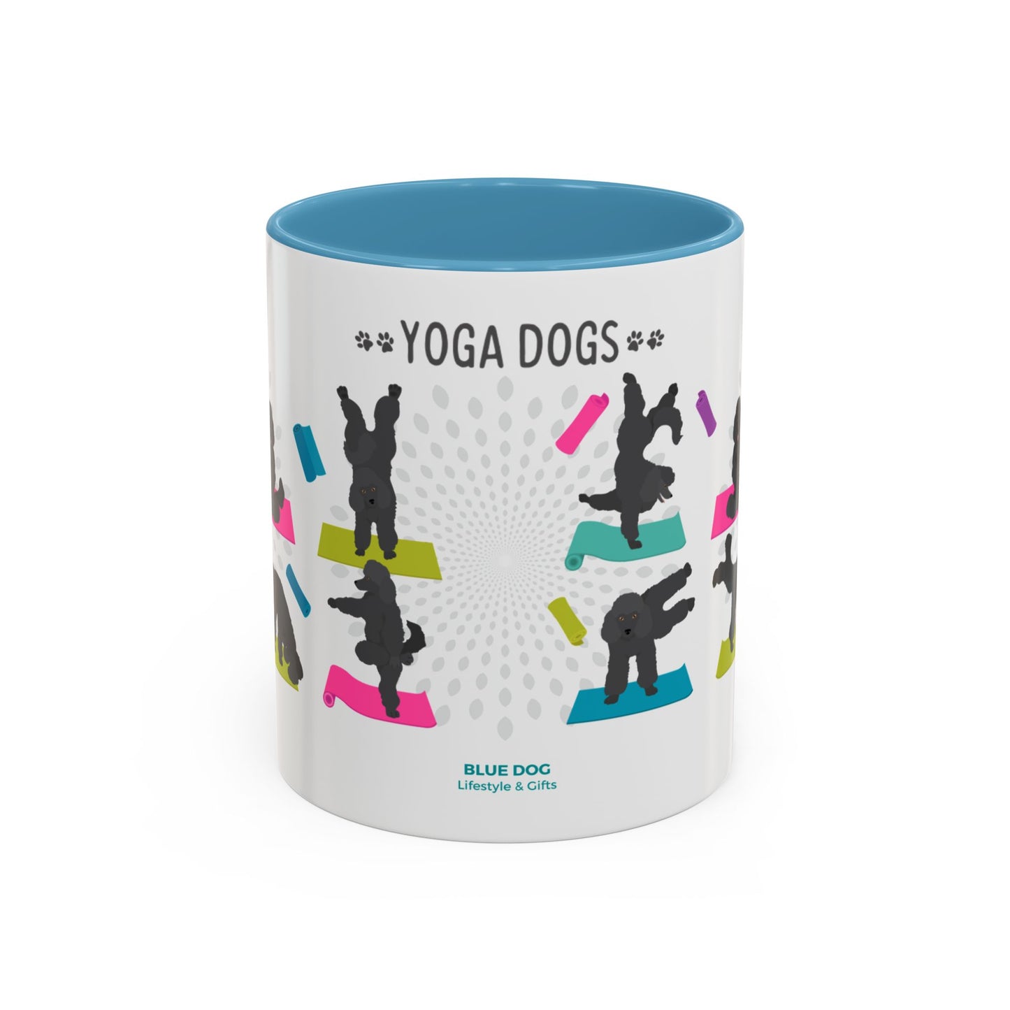 Yoga Dogs Coffee Mug - Meet the Poodle